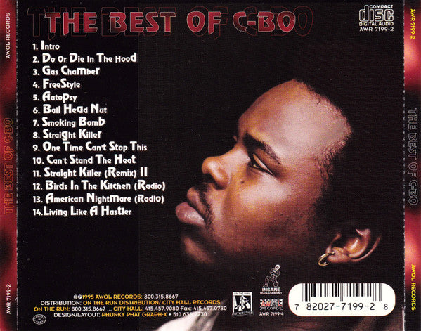 C-Bo "The Best Of C-Bo" (CD)-CDs-UnDigable Digs