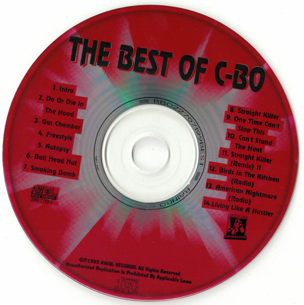 C-Bo "The Best Of C-Bo" (CD)-CDs-UnDigable Digs