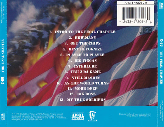C-Bo "The Final Chapter" (CD)-CDs-UnDigable Digs