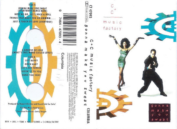 C + C Music Factory "Gonna Make You Sweat"-Cassette Tapes-UnDigable Digs