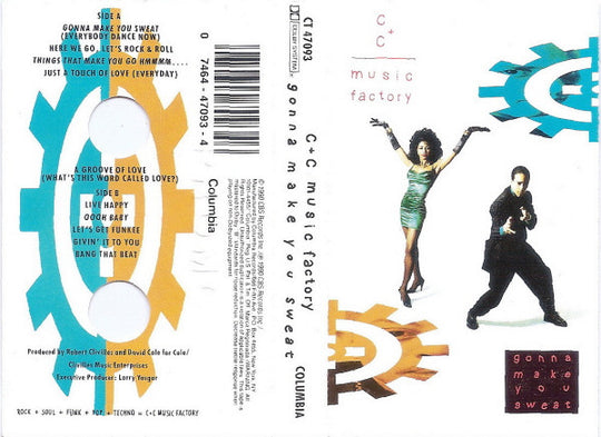 C + C Music Factory "Gonna Make You Sweat"-Cassette Tapes-UnDigable Digs