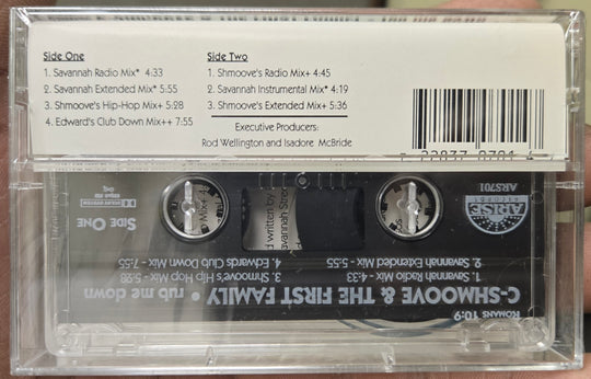 C-Shmoove & The First Family "Rub Me Down" (Maxi-Single)-Cassette Tapes-UnDigable Digs