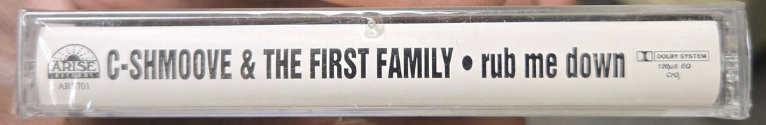 C-Shmoove & The First Family "Rub Me Down" (Maxi-Single)-Cassette Tapes-UnDigable Digs