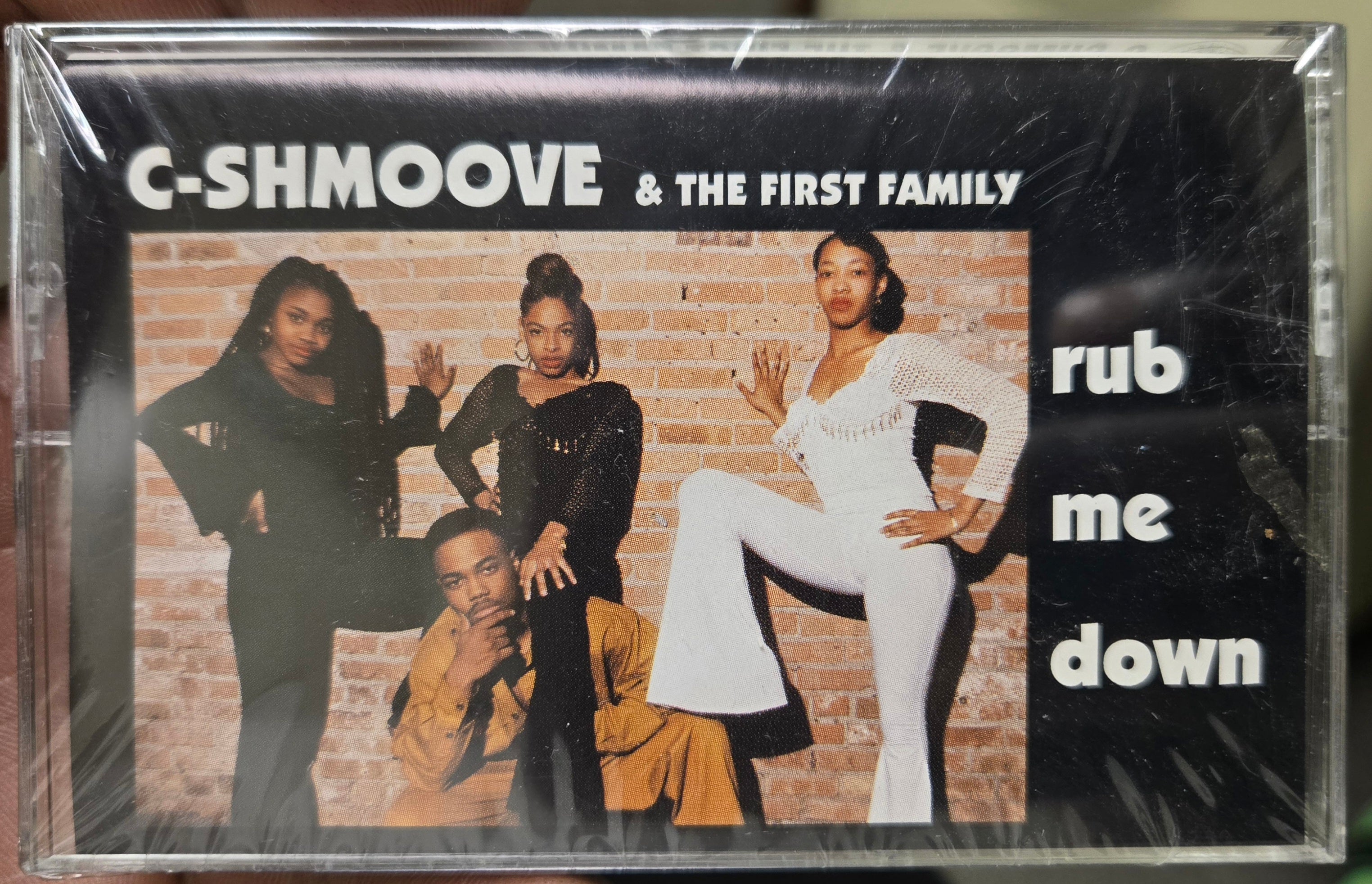 C-Shmoove & The First Family "Rub Me Down" (Maxi-Single)-Cassette Tapes-UnDigable Digs