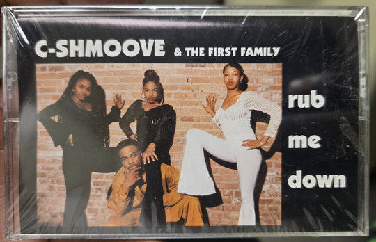 C-Shmoove & The First Family "Rub Me Down" (Maxi-Single)-Cassette Tapes-UnDigable Digs