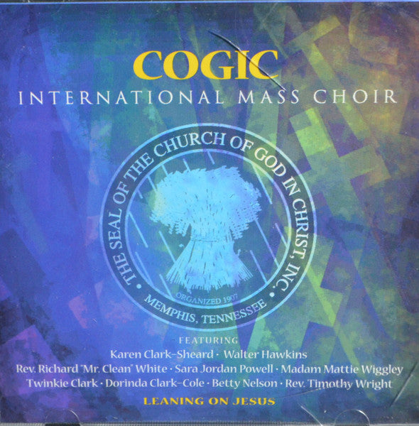COGIC International Mass Choir "Leaning On Jesus"-Cassette Tapes-UnDigable Digs