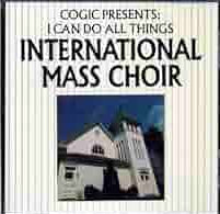 COGIC International Mass Choir Presents: I Can Do All Things-Cassette Tapes-UnDigable Digs