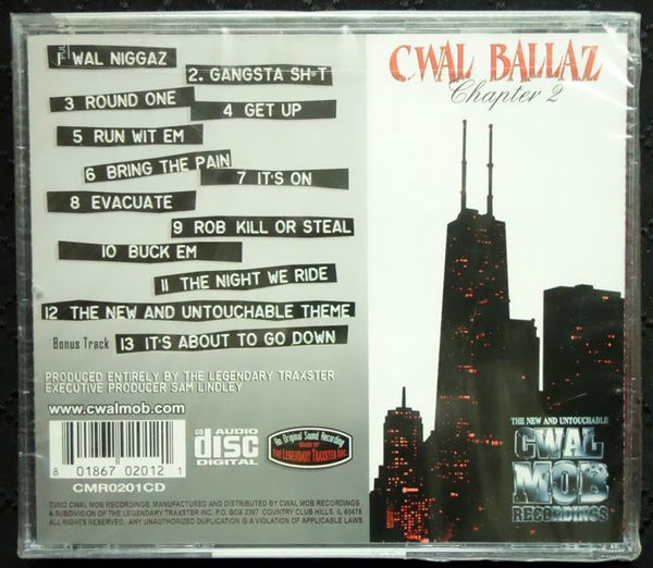CWAL Ballaz Chapter 2: Nation City (CD)-CDs-UnDigable Digs
