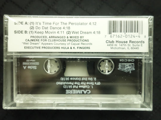 Cajmere "It's Time For The Percolator"-Cassette Tapes-UnDigable Digs