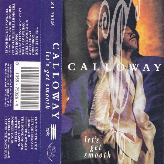 Calloway "Let's Get Smooth"-Cassette Tapes-UnDigable Digs