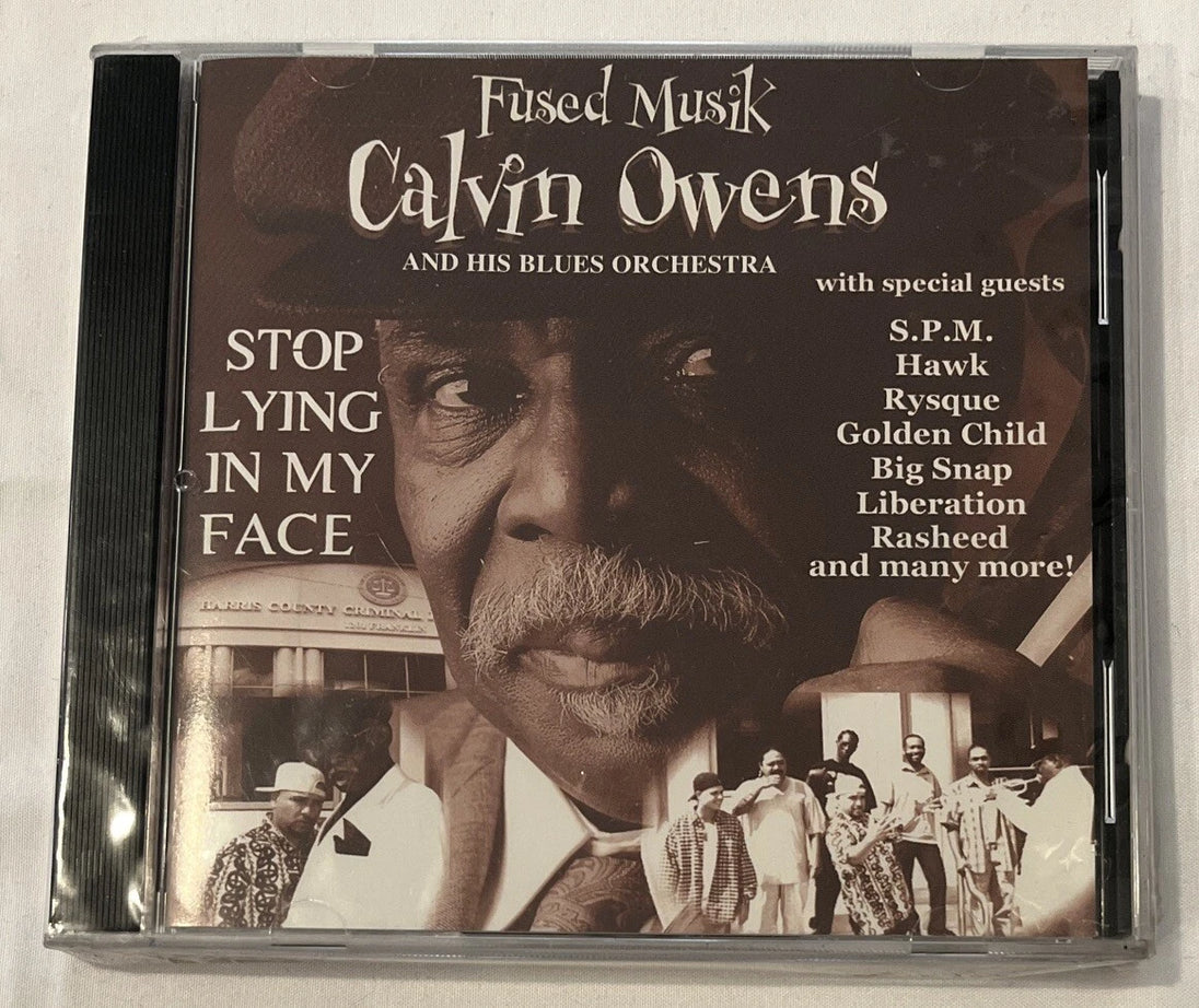 Calvin Owens And His Blues Orchestra "Stop Lying In My Face" (CD)-CDs-UnDigable Digs