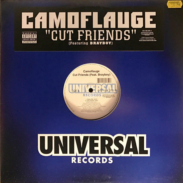 Camoflauge "Cut Friends" (12" Single)-Vinyl Records-UnDigable Digs