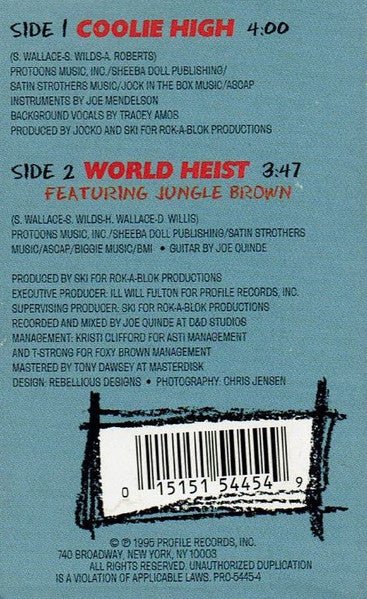 Camp Lo "Coolie High" (Single)-Cassette Tapes-UnDigable Digs