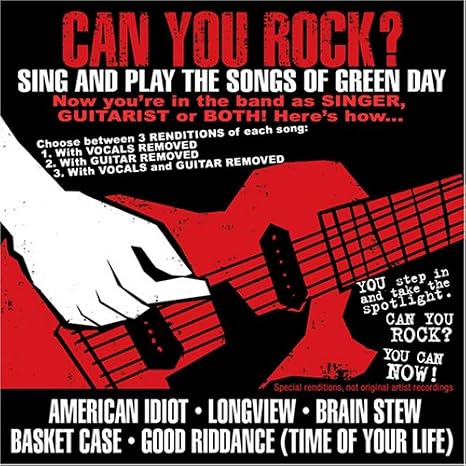 Can You Rock? Sing & Play Songs of Green Day (CD)-CDs-UnDigable Digs