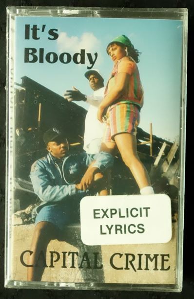Capital Crime "It's Bloody"-Cassette Tapes-UnDigable Digs