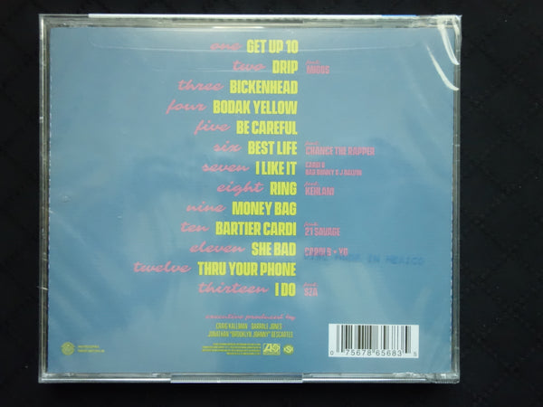 Cardi B "Invasion Of Privacy" (Clean/Edited Version)(CD)-CDs-UnDigable Digs