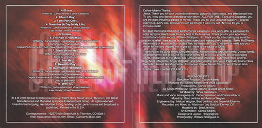 Carlos-Alberto "Sonshine" (CD)-CDs-UnDigable Digs