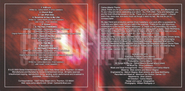 Carlos-Alberto "Sonshine" (CD)-CDs-UnDigable Digs