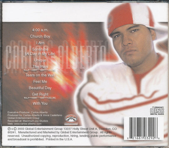Carlos-Alberto "Sonshine" (CD)-CDs-UnDigable Digs