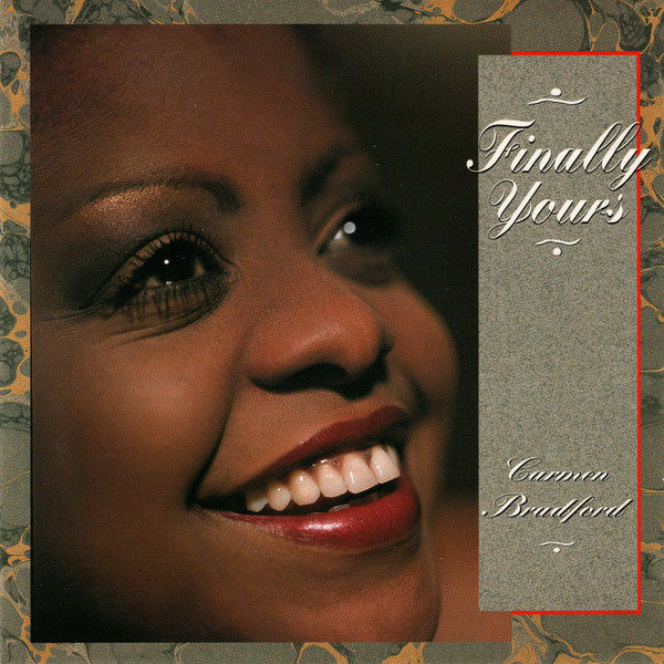 Carmen Bradford "Finally Yours"-Cassette Tapes-UnDigable Digs