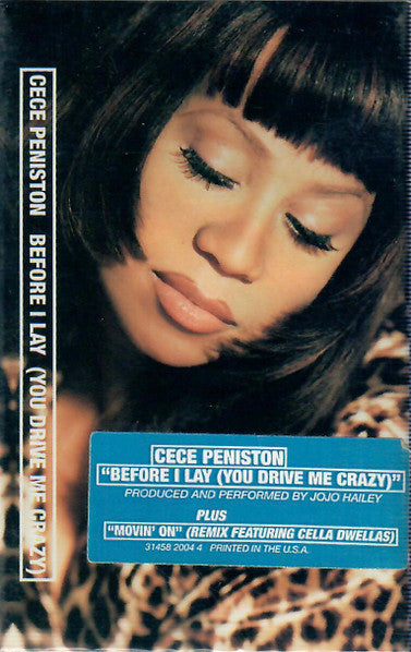 CeCe Peniston "Before I Lay (You Drive Me Crazy)" (Single)-Cassette Tapes-UnDigable Digs