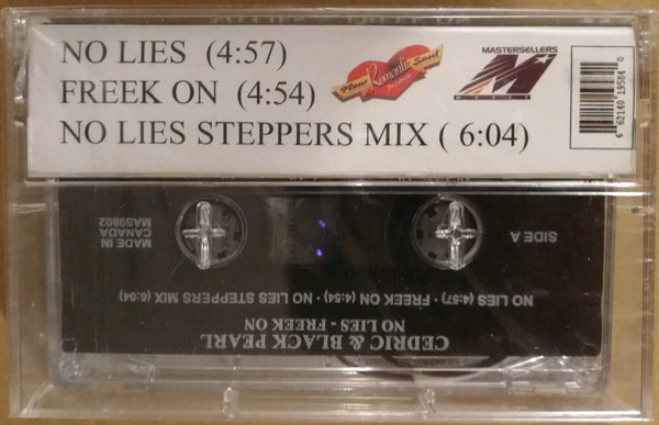 Cedric & Black Pearl "No Lies" (Single)-Cassette Tapes-UnDigable Digs