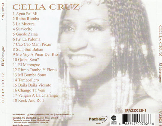 Celia Cruz "El Merengue" (CD)-CDs-UnDigable Digs