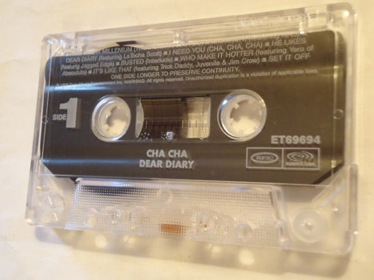 Cha Cha "Dear Diary"-Cassette Tapes-UnDigable Digs