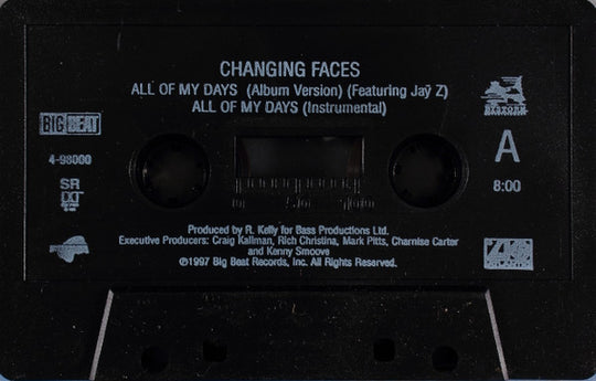 Changing Faces "All Of My Days" (Single)-Cassette Tapes-UnDigable Digs
