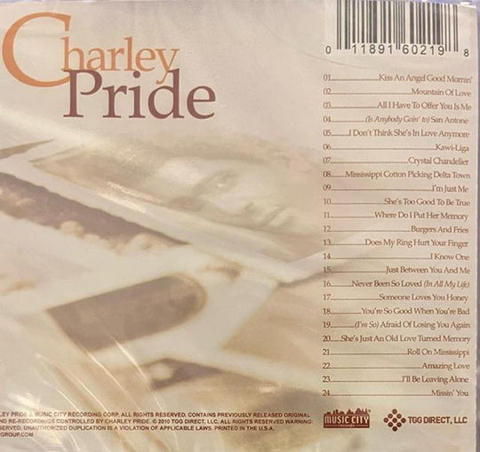Charley Pride "24 Greatest Hits" (CD)-CDs-UnDigable Digs