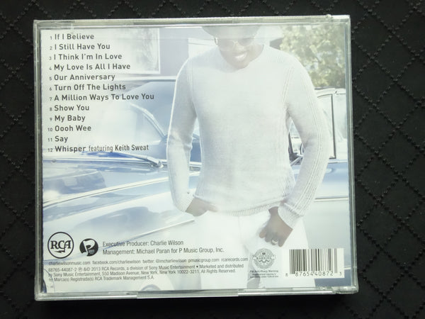 Charlie Wilson "Love, Charlie" (CD)-CDs-UnDigable Digs