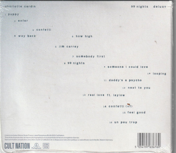 Charlotte Cardin "99 Nights De Luxe" (CD)-CDs-UnDigable Digs