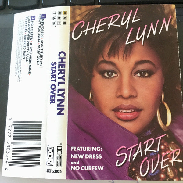 Cheryl Lynn "Start Over"-Cassette Tapes-UnDigable Digs