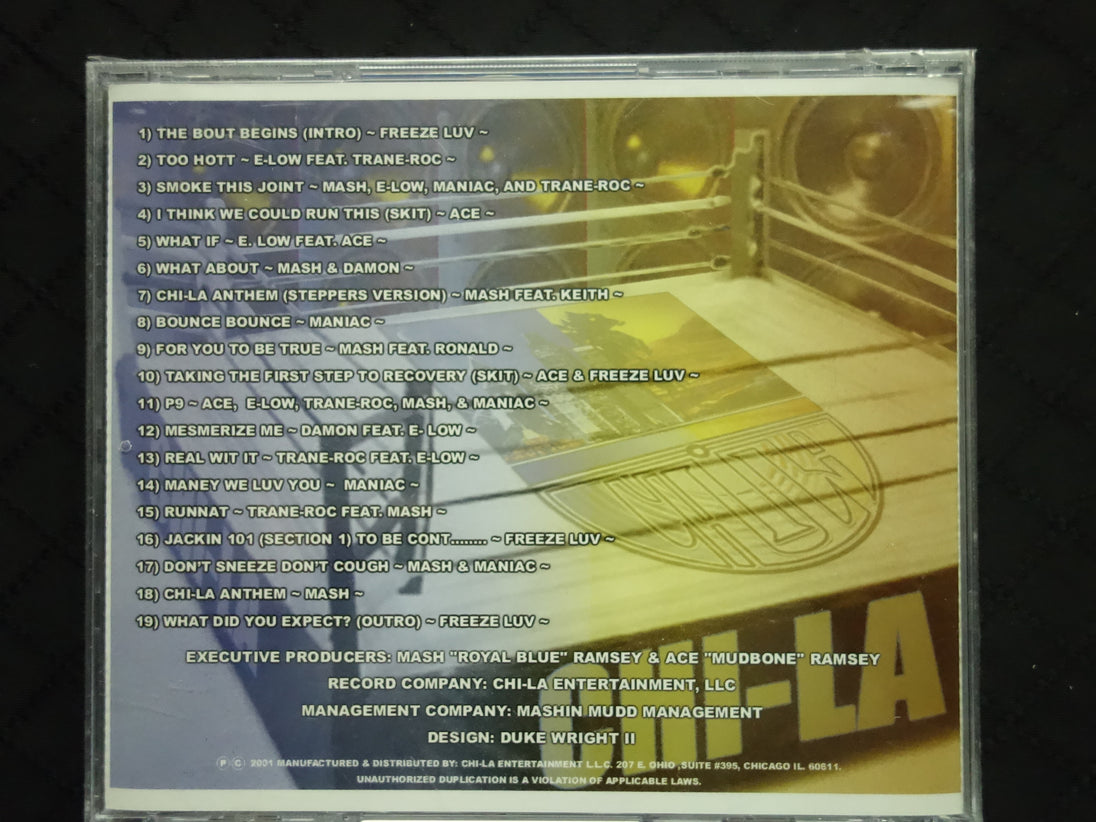 Chi-La Entertainment Presents: The Hard Hittaz Compilaiton "First Round Knockout" (CD)-CDs-UnDigable Digs