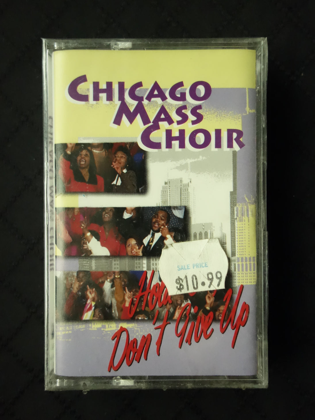 Chicago Mass Choir "Hold On, Don't Give Up"-Cassette Tapes-UnDigable Digs