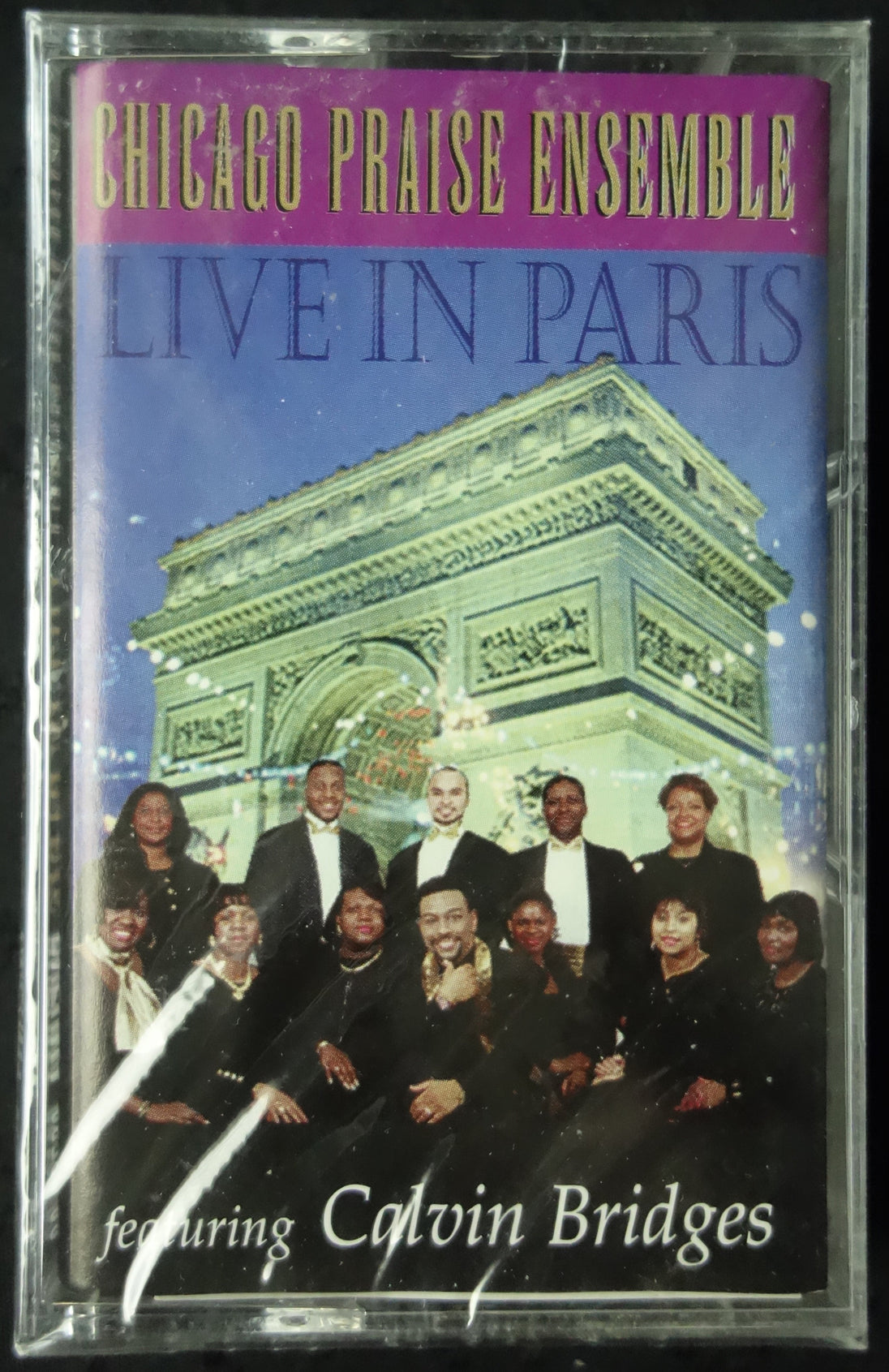 Chicago Praise Ensemble f; Calvin Bridges "Live in Paris"-Cassette Tapes-UnDigable Digs