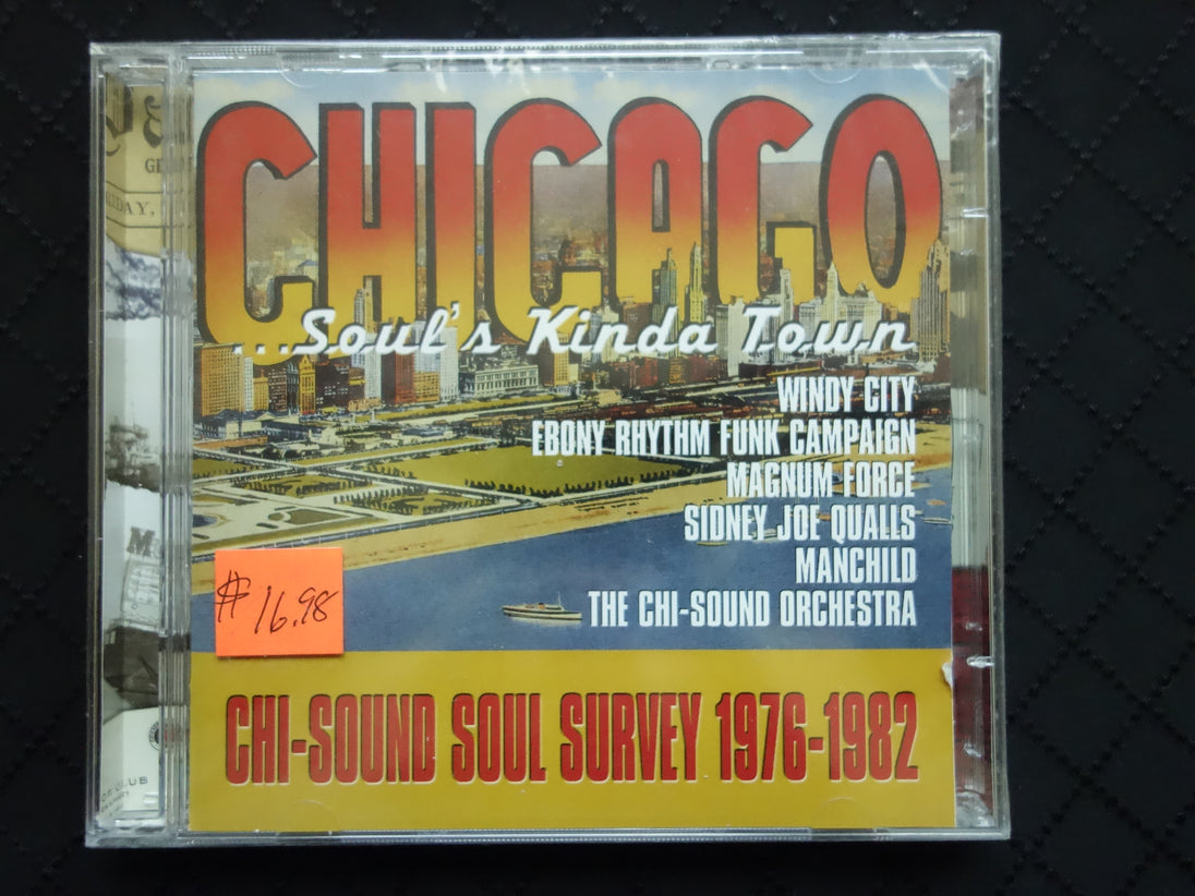 Chicago ...Soul's Kinda Town Chi-Sound Soul Survey 1976-1982 (2xCD)-CDs-UnDigable Digs