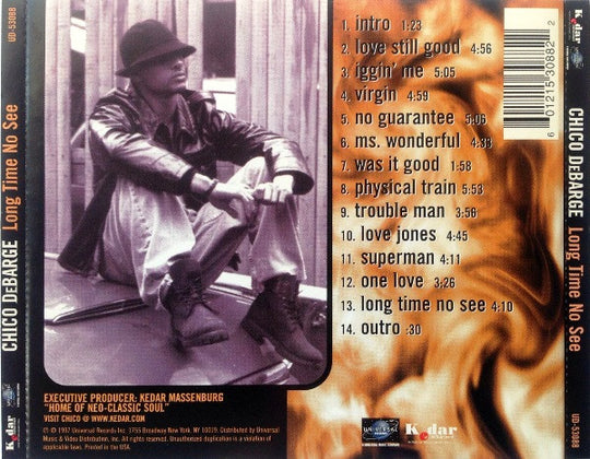 Chico DeBarge "Long Time No See" (CD)-CDs-UnDigable Digs