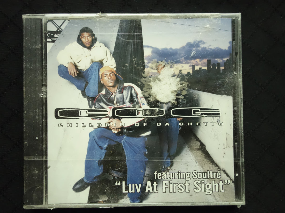 Chilldrin Of Da Ghetto Featuring Soultré "Luv At First Sight" (CD Single)-CDs-UnDigable Digs