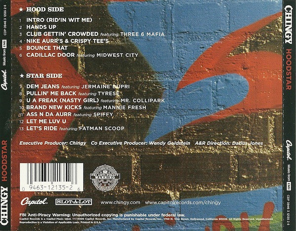 Chingy "Hoodstar" (CD)-CDs-UnDigable Digs
