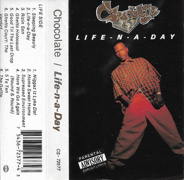 Chocolate "Life-N-A-Day"-Cassette Tapes-UnDigable Digs