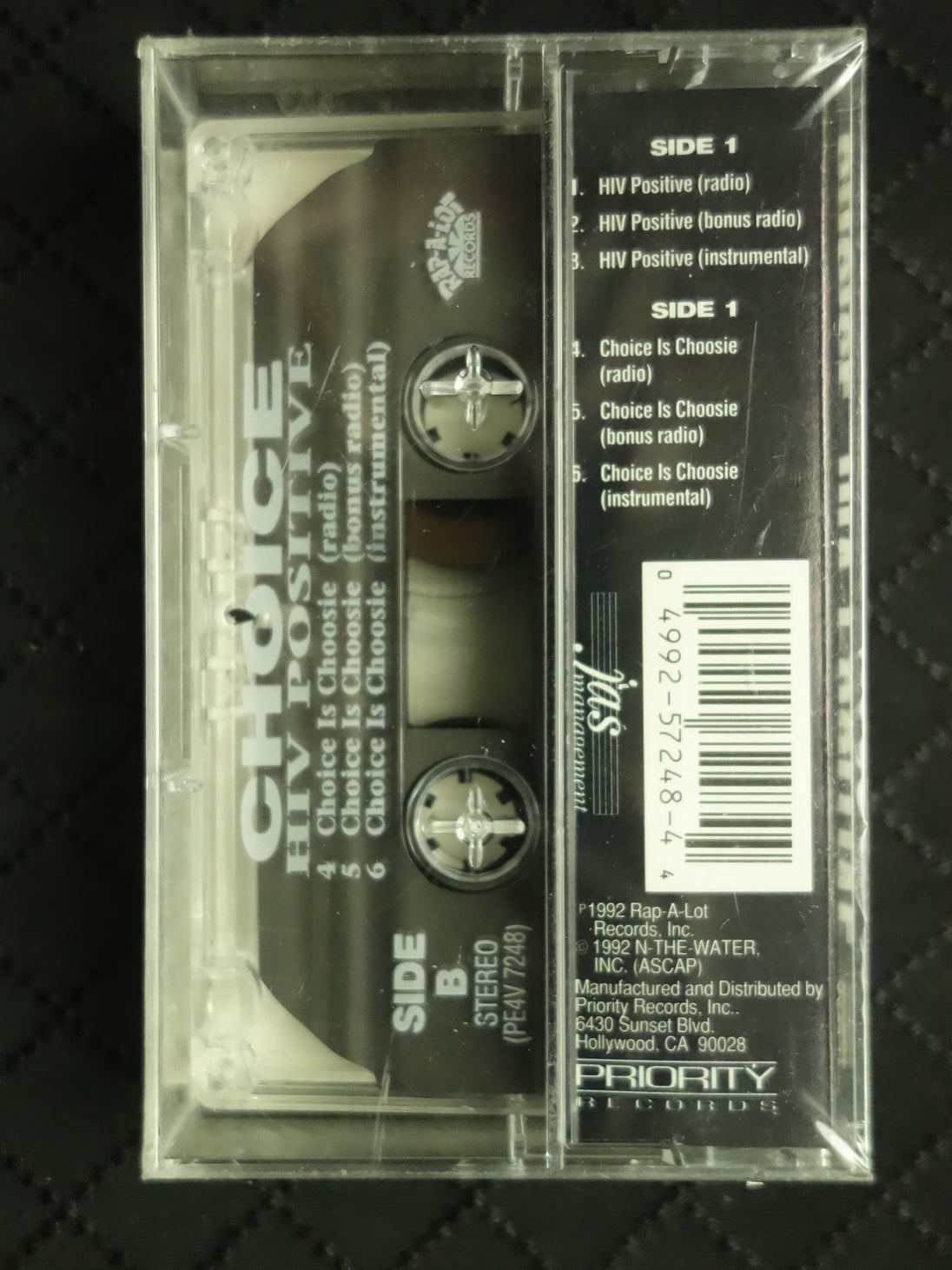Choice "HIV Positive" (Maxi-Single)-Cassette Tapes-UnDigable Digs