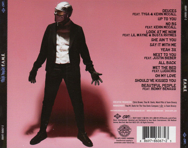 Chris Brown "F.A.M.E." (CD)-CDs-UnDigable Digs