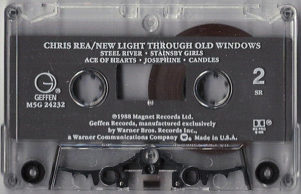 Chris Rea "New Light Through Old Windows"-Cassette Tape-UnDigable Digs