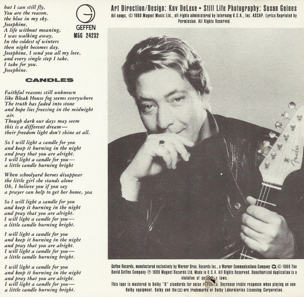 Chris Rea "New Light Through Old Windows"-Cassette Tape-UnDigable Digs