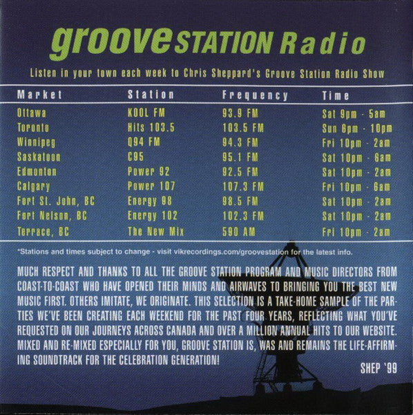 Chris Sheppard Presents: Groove Station 5 (CD)-CDs-UnDigable Digs