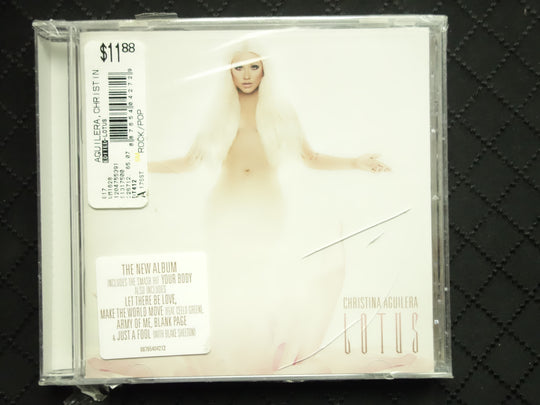 Christina Aguilera "Lotus" (Clean / Edited Version) (CD)-CDs-UnDigable Digs