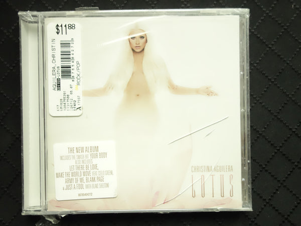 Christina Aguilera "Lotus" (Clean / Edited Version) (CD)-CDs-UnDigable Digs