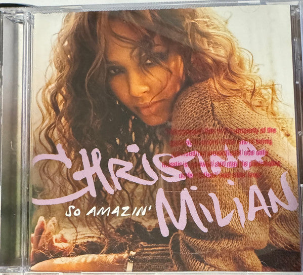 Christina Milian "So Amazin'" (CD)-CDs-UnDigable Digs