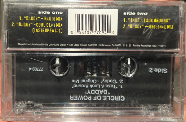 Circle Of Power "Daddy..." (Maxi-Single)-Cassette Tapes-UnDigable Digs